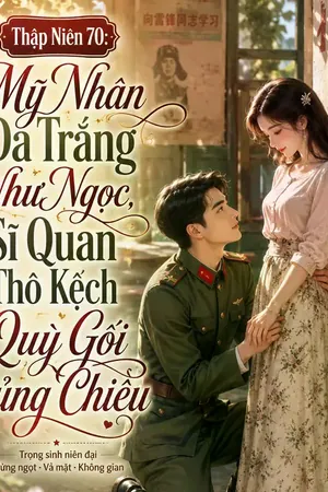 Bìa truyện Thập Niên 70: Mỹ Nhân Da Trắng Như Ngọc, Sĩ Quan Thô Kệch Quỳ Gối Sủng Chiều